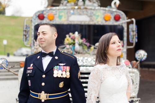 A photograph of Greg and Abby